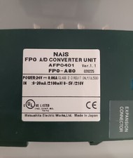 NAiS FP0-A80 Panasonic FPO A/D Converter Unit AFP0401 Ver. 1.1
