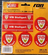 Vfb stuttgart aufkleber set - stuttgart, aufkleber-set