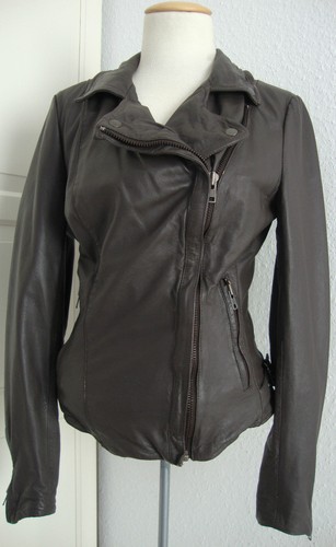 Muubaa klassische lederjacke - klassische,