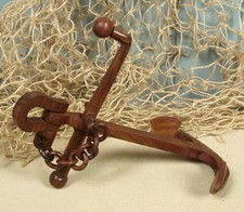 Deko Holz Anker Stockanker