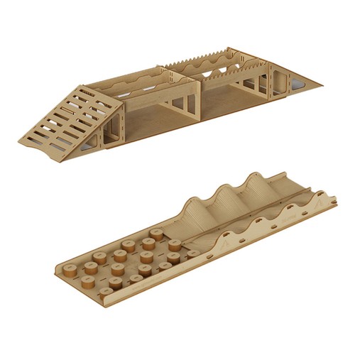 Holz diy auto hindernisse - rc,