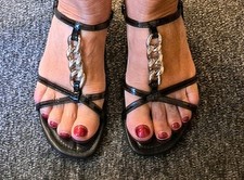 Sandalen von PRADA Gr. 36,5