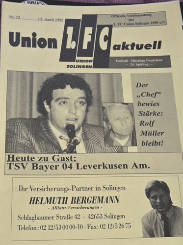 1994 oberliga fc union - 1994/95,