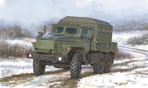 Ural 4320 chz 35 - ural-4320, 1:35