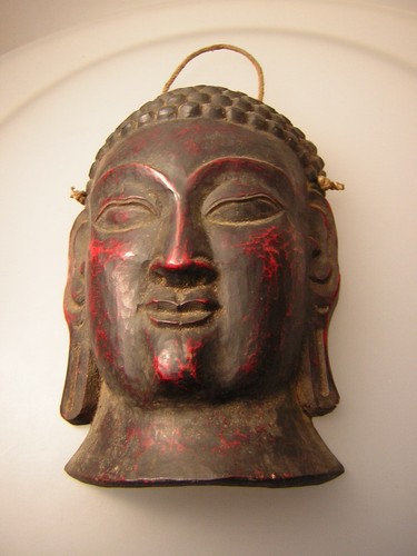 Buddha maske aus - buddha,