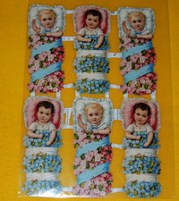 1x Poesiebilder Oblaten 7131