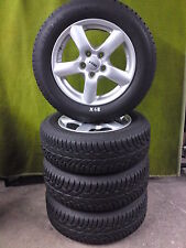 4St. Volvo / Ford Winterreifen auf Alufelgen 6,5x15 ET45   5x108 (X48) 
