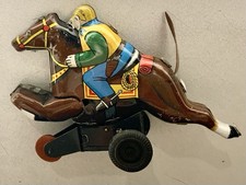 Blechspielzeug, Reiter auf