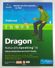 Dragon NaturallySpeaking 10 Preferred - Big Box inkl. Mikrofon - Gebr.