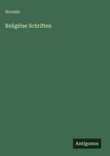 Novalis | Religiöse Schriften