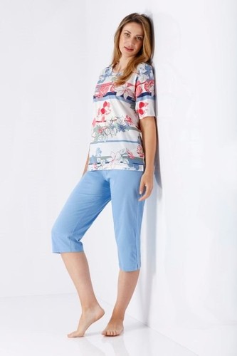 Hajo damen capri schlafanzug - damen,
