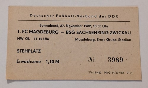 Orig ticket fc magdeburg - ticket,