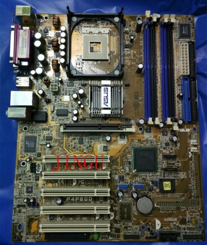 1pcs used p4p800 - , motherboard