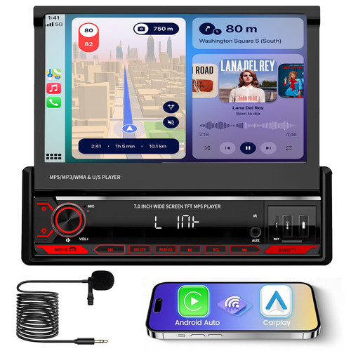 Touch screen 1din - touch-screen, out