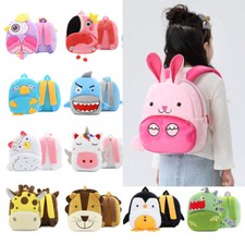 Kinderrucksack Schultasche Plüsch Tagesrucksack Baby Tasche Tiermuster Rucksack