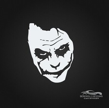 Joker Aufkleber Face Auto