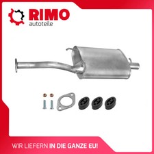 Rover MG ZS 120 (ab 2001) Hatchback Endschalldämpfer Mit Montagesatz Auspuff
