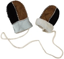 Baby Lammfell-Fäustling