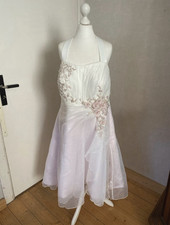 Weise Brautkleid elfenbein