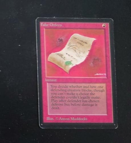 Mtg false orders beta - orders,