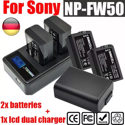 Fw50 akku ladegerät - 2x, &