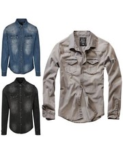 Brandit Herren Jeanshemd Denim