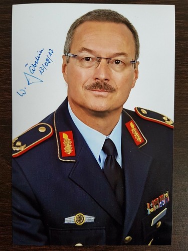 Autogramm brigadegeneral - autogramm,