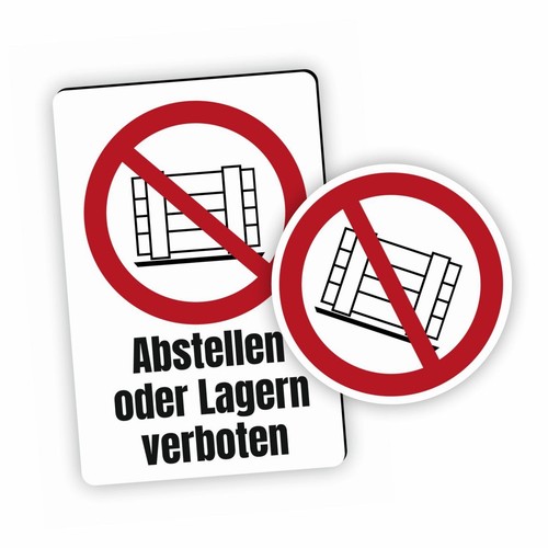 Verbotszeichen abstellen oder - verbotszeichen,