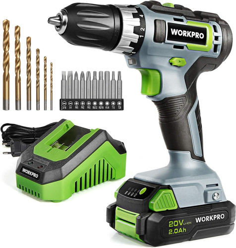 Workpro akkuschrauber 18v 20v - workpro, 18v/20v