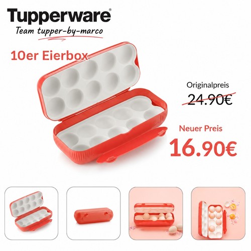 Tupperware 10er eierbox - 10er,