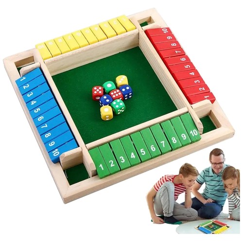 Würfelspiel holz brettspiel - holz,