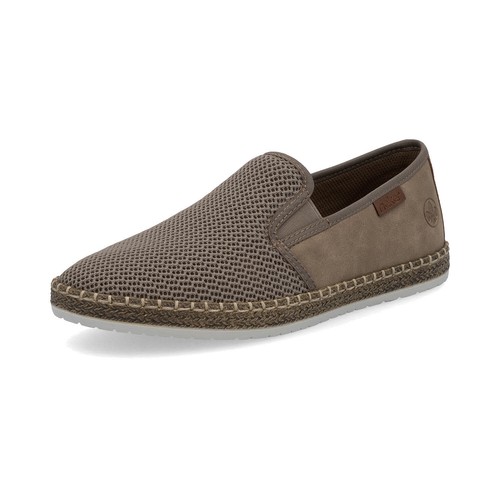 Rieker herren slipper beige - slipper,