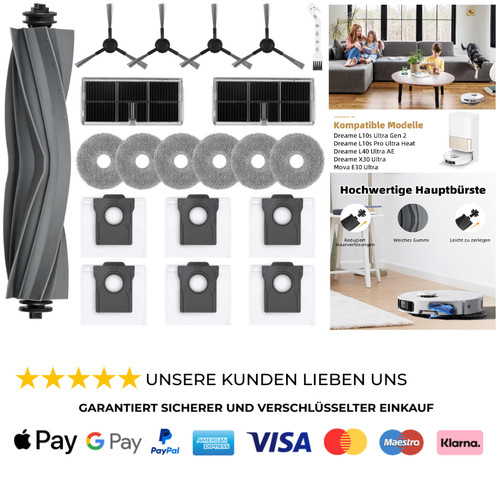 Stück zubehör dreame l10s - zubehör,