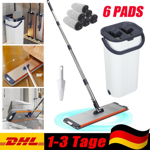 Wischmop und eimer set - wischmop,