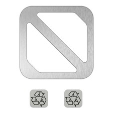 Doppelt Loch Abfallbehälter