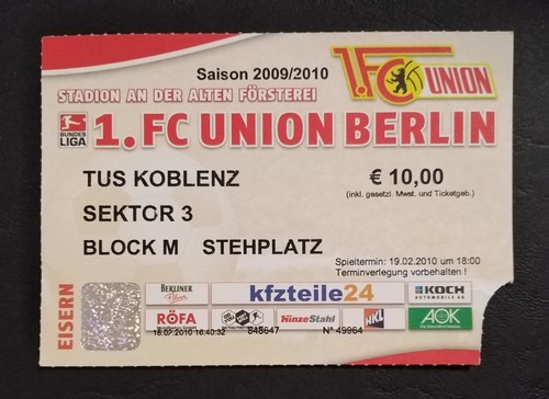 Ticket bundesliga 2009 - ticket,