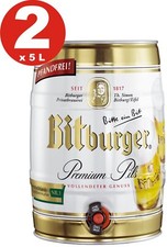 2 x Bitburger Premium Pils 5