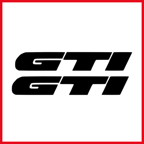 Gti logo auto sport styling - sport,
