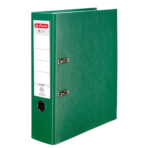 Herlitz ordner 80mm grün - herlitz,