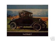 Retro Reklame Blechschild Oldtimer Ford Model T  PKW  40x33cm