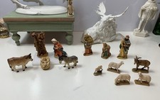 Holz Krippe Holzkrippe Figuren