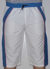 NEW ROADS SHORTS GR. L BLAU WEIß HERREN KURZE HOSE BERMUDA 3/4 CAPRI SPORTHOSE