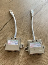 2 x Netzwerk-Splitter, Typ: Cat6 - Kabelteilung, NEU Kabelsplitter