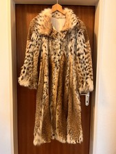 Luxuriöser Luchsmantel – Echtpelz, handgefertigt, Vintage Unikat aus Erbschaft