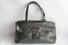 HOGAN Handtasche Leder schwarz