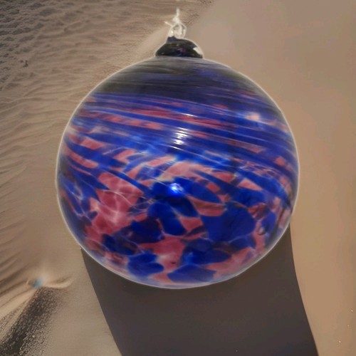 Dekokugel aus kunstglas zum - aus,