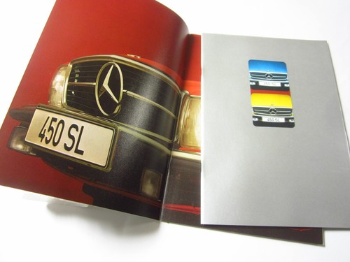 Mercedes prospekt r107 350 - mercedes,
