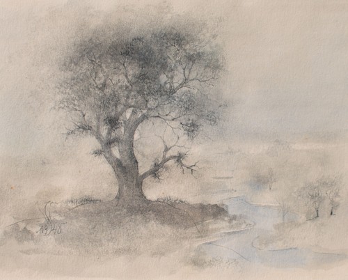 Willi schmid landschaft fluß - schmid,
