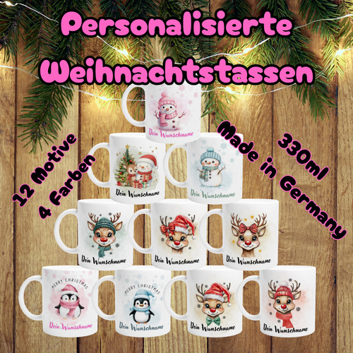 Personalisiert weihnachtstasse - personalisiert,