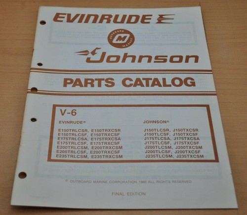 Omc johnson evinrude 6 - johnson, v-6